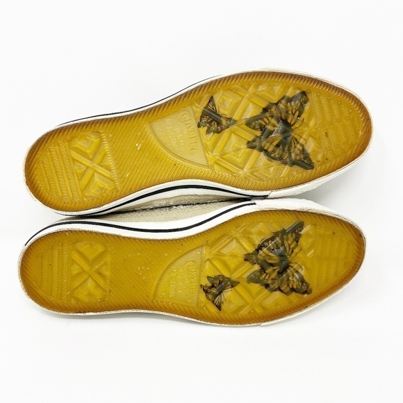 CONVERSE | Silver Sequin Laceless Sneakers - Picture 13 of 13